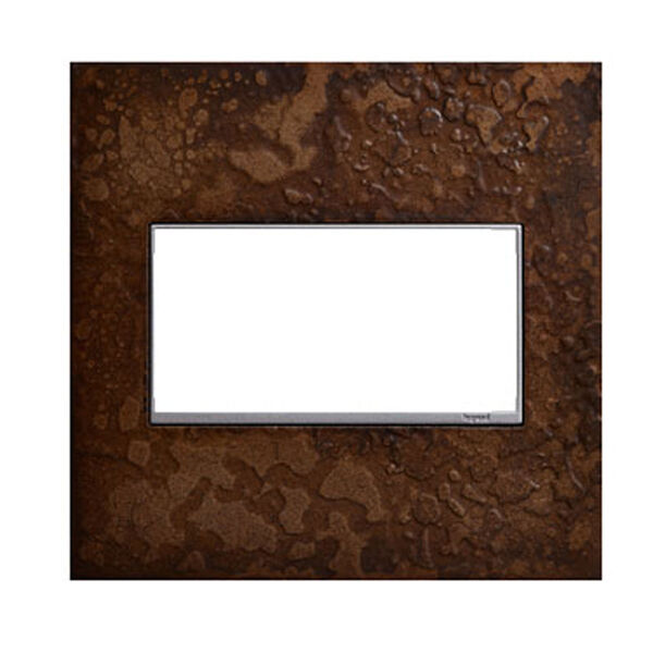 Hubbardton Forge Bronze 2-Gang Wall Plate, image 1