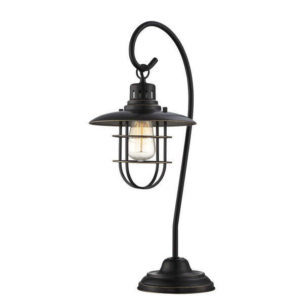 Lanterna Ii Dark Bronze One-Light Desk Lamp, image 1