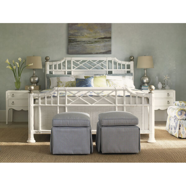 Ivory Key White Pritchards Bay Queen Bed, image 2
