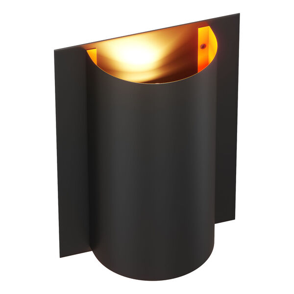Matte Black Two-Light Wall Sconce, image 5