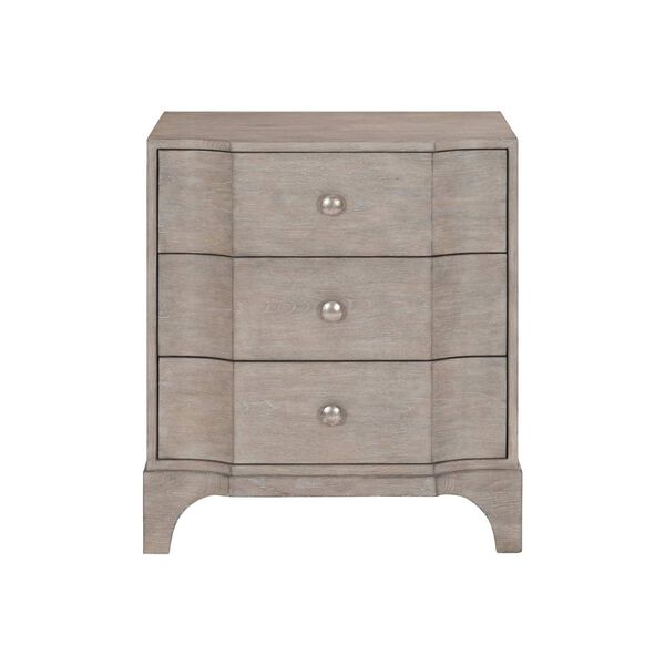 Albion Pewter Nightstand, image 1