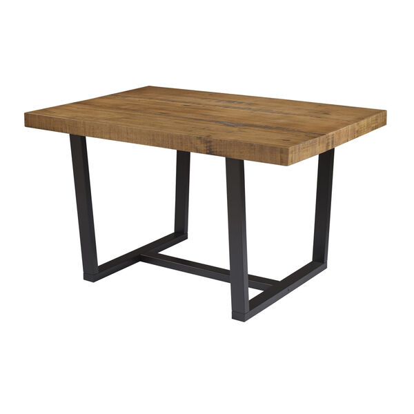 Reclaimed Barnwood 52-Inch Dining Table, image 1