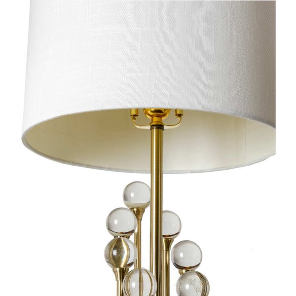Mcvey Gold, Transparent One-Light Table Lamp, image 4