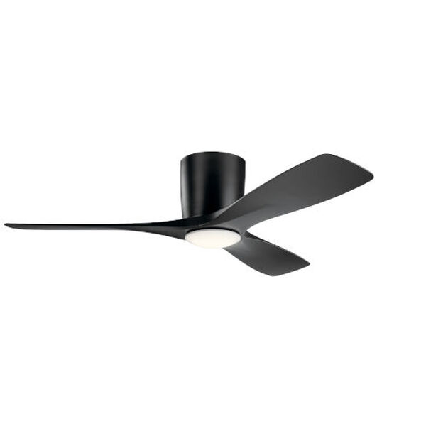 Richmond Satin Black 48-Inch LED Ceiling Fan, image 1