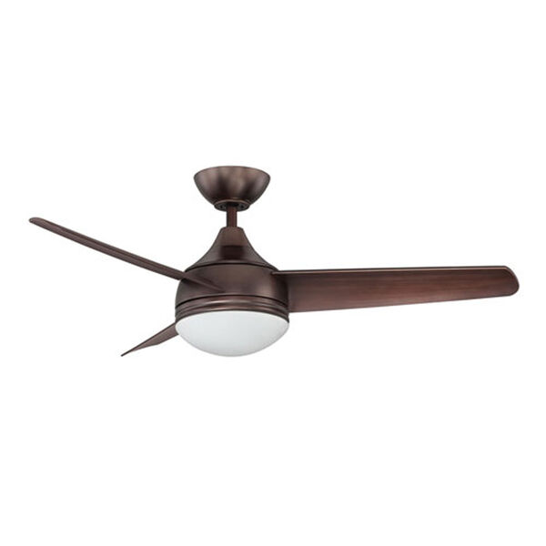 Moderno Oil Brushed Bronze 42-Inch LED Ceiling Fan, image 1
