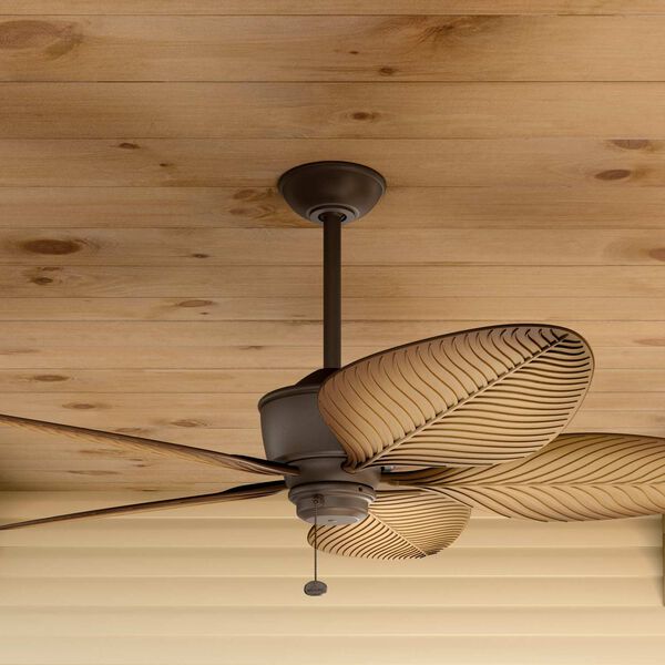 Nani Satin Natural Bronze 56-Inch Ceiling Fan, image 5