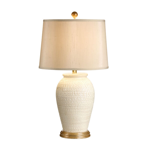 ChampagneIvory One-Light  Lucia Lamp, image 1