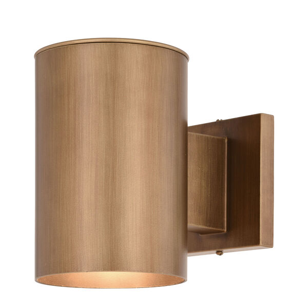 Chiasso Warm Brass One-Light Outdoor Wall Sconce, image 1