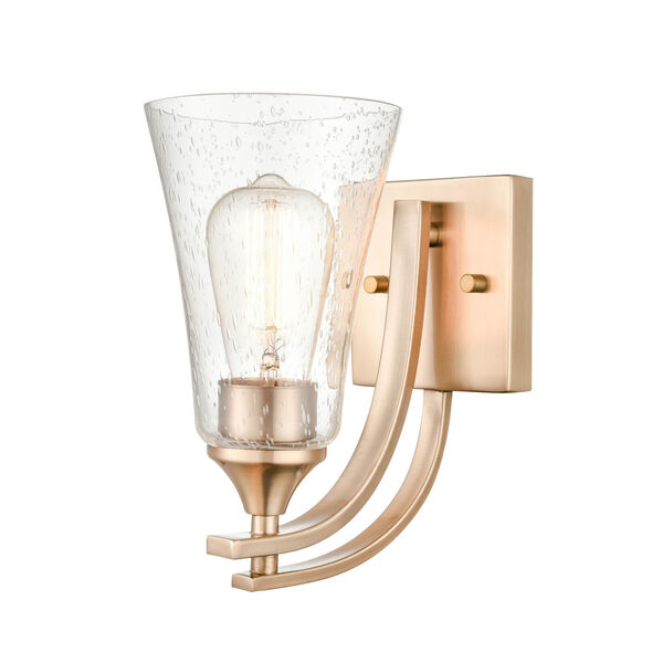 Natalie Modern Gold One-Light Wall Sconce, image 1