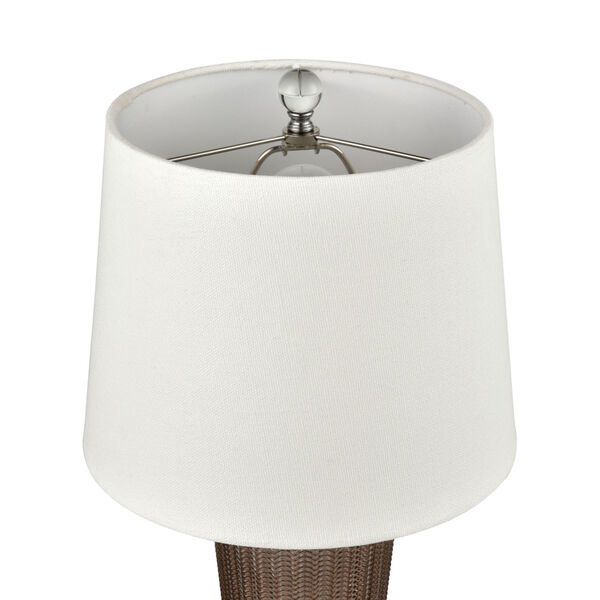 Prosper Autumnal and Coffee Plated One-Light Table Lamp, image 3