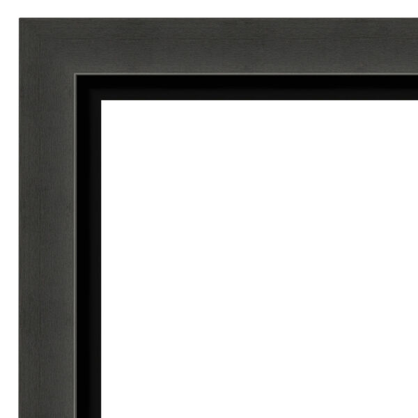 Tuxedo Black 30W X 66H-Inch Full Length Floor Leaner Mirror, image 2