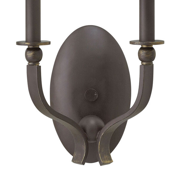 Ruthorford Oil Rubbed Bronze Two-Light Sconce, image 3