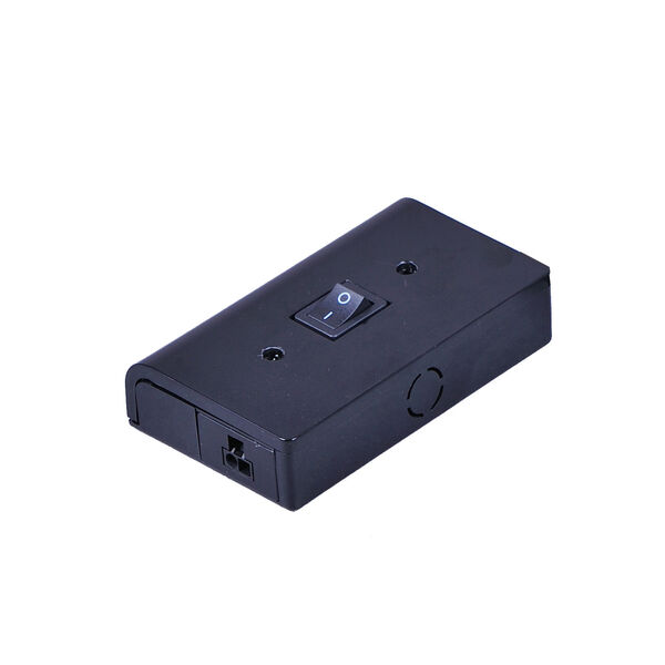 CounterMax MX-LD-AC Black Under Cabinet Junction Box, image 1