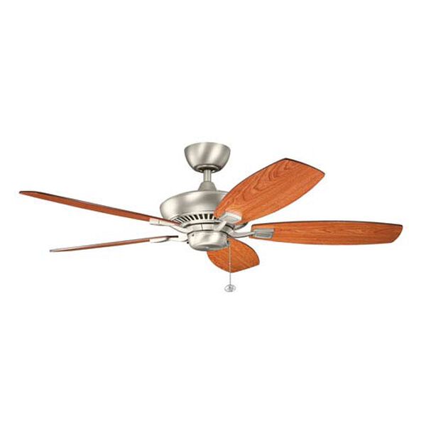 Canfield 52-Inch Brushed Nickel Ceiling Fan, image 4