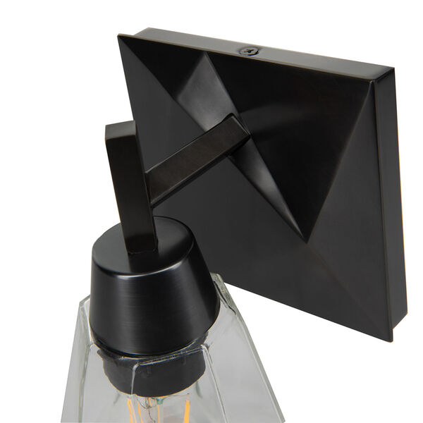 Arctic Acid Dipped Black One-Light Wall Sconce, image 5