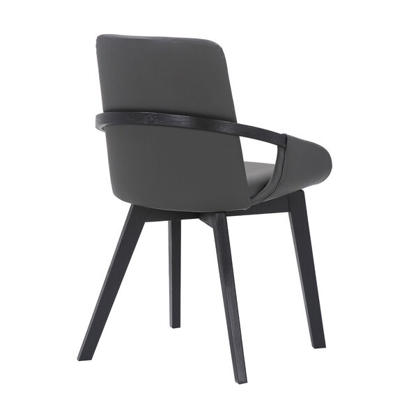 Greisen Gray Modern Wood Dining Room Chair, image 4