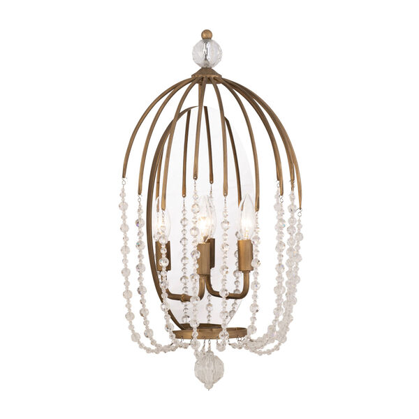 Voliere Havana Gold Two-Light Wall Sconce, image 2