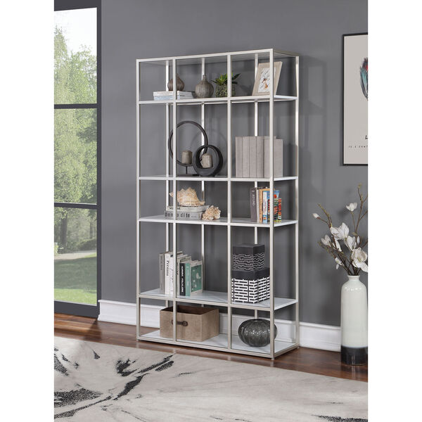 Champagne and White Etagere, image 4