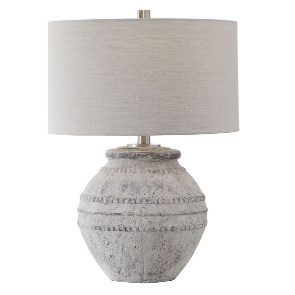 Montsant Ivory and Brushed Nickel Table Lamp, image 5