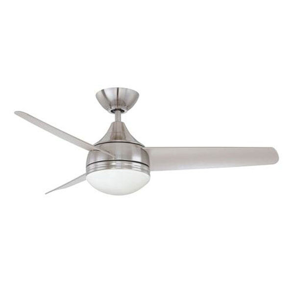 Moderno Satin Nickel 42-Inch LED Ceiling Fan, image 1