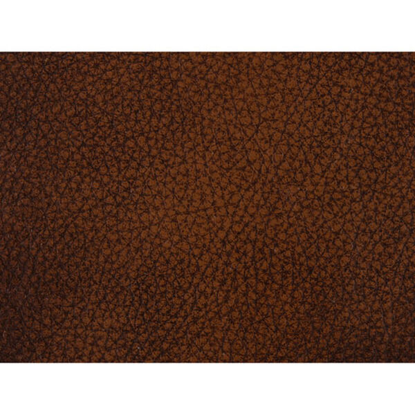 Montgomery Dark Brown Leather Ottoman, image 2