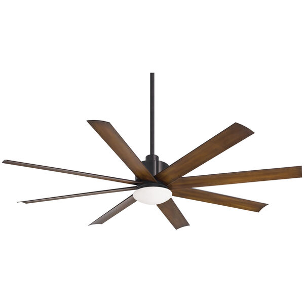 Slipstream Coal 65-Inch LED Indoor Outdoor Ceiling Fan, image 1