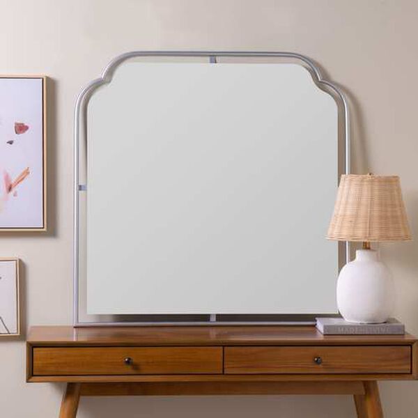 Sebastian Silver Wall Mirror, image 1