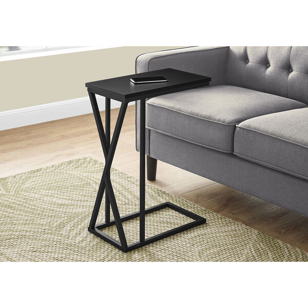 Black Rectangle End Table, image 2
