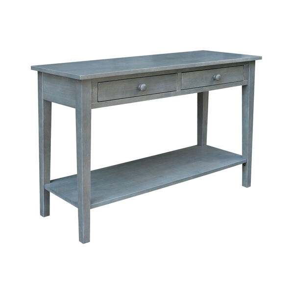 Spencer Antique Washed Heather Gray Console Server Table, image 2