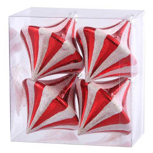Candy Cane Assorted Shape Candy Ornament 90mm, image 1