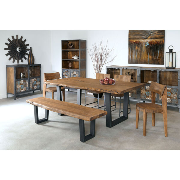 Acacia Brown Dining Table, image 3