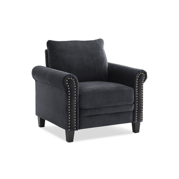 Ashbury Charcoal Chair, image 2