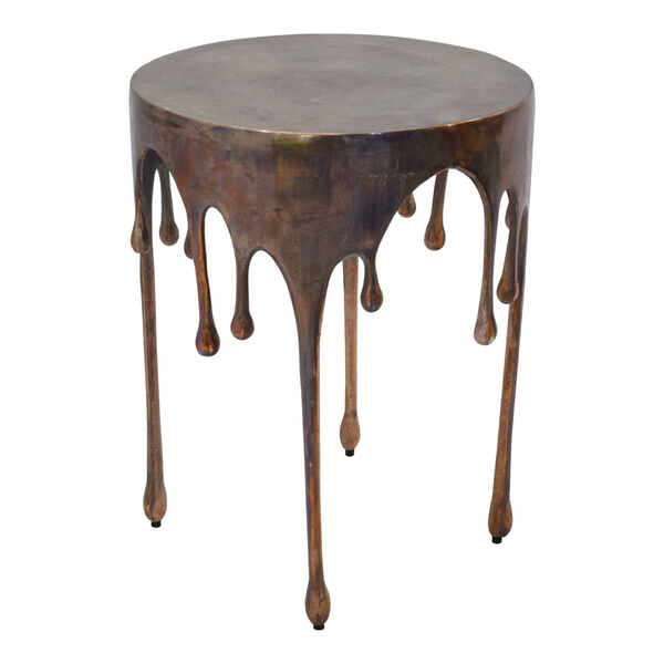 Copperworks Brown Accent Table, image 1
