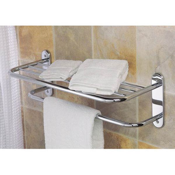Chrome Spa Rack - Two Tier 26.5 Inches, image 2