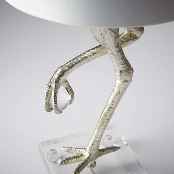 Silver Leaf Ibis Table Lamp, image 2