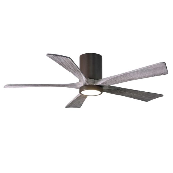 Irene Textured Bronze 52-Inch Ceiling Fan with Five Barnwood Tone Blades, image 5