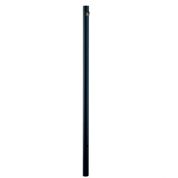 Matte Black Lamp Post with Photocell, image 1