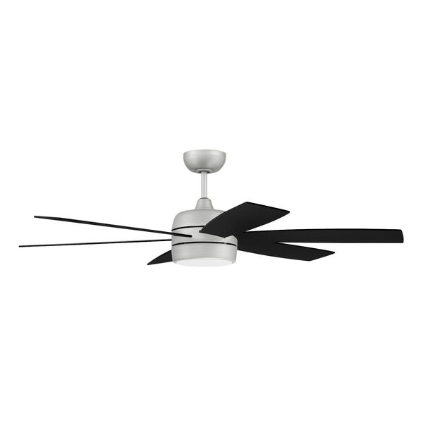 Trevor Painted Nickel 52-Inch LED Ceiling Fan, image 3