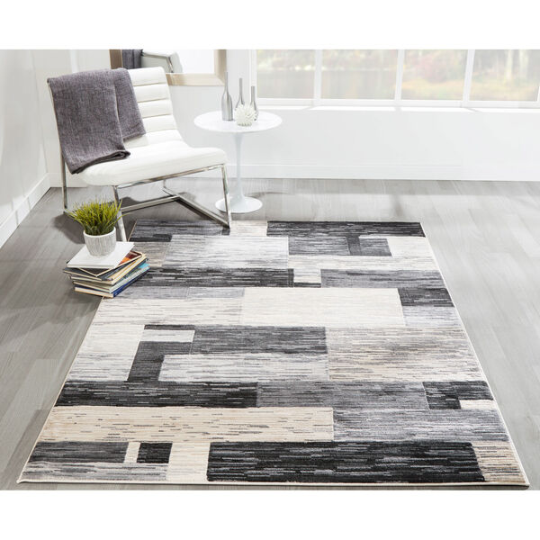 Logan Charcoal Runner: 2 Ft. 3 In. x 7 Ft. 6 In., image 2