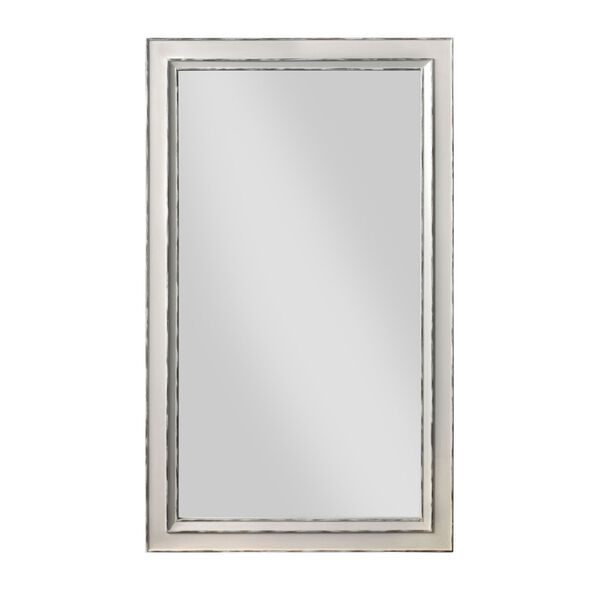 Ivory 79-Inch x 46-Inch Floor Mirror, image 2