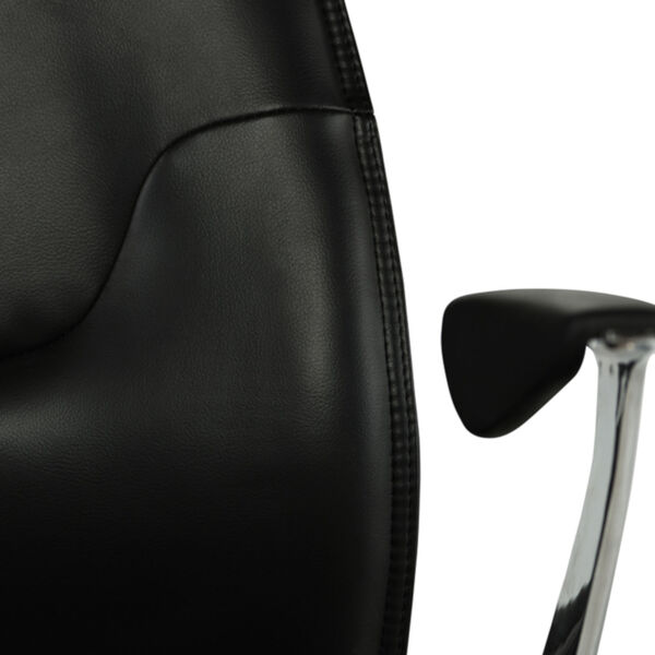 Klause Black and Silver Office Chair, image 4