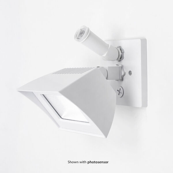 Endurance Hawk Architectural White One-Light LED Flood Light, image 2
