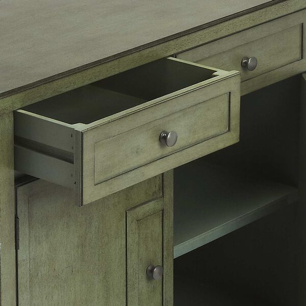 Imperial Green Console Cabinet, image 5