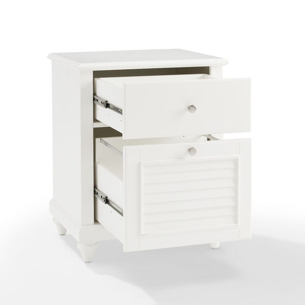 Palmetto White File Cabinet, image 5