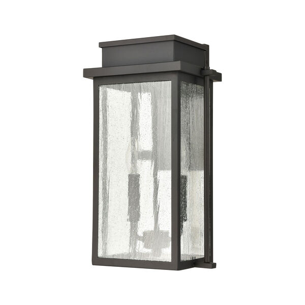 Braddock Architectural Bronze Two-Light Outdoor Wall Sconce, image 2