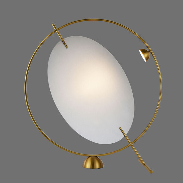 Como Antique Brass LED Table Lamp Title 24, image 5