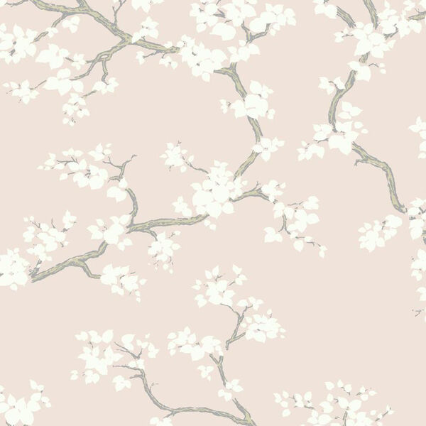 Florence Broadhurst Blush Branches Wallpaper - SAMPLE SWATCH ONLY, image 1
