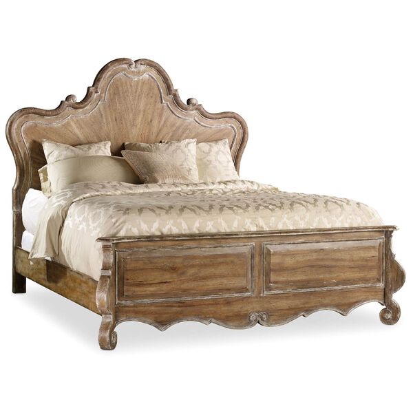 Chatelet King Wood Panel Bed, image 1