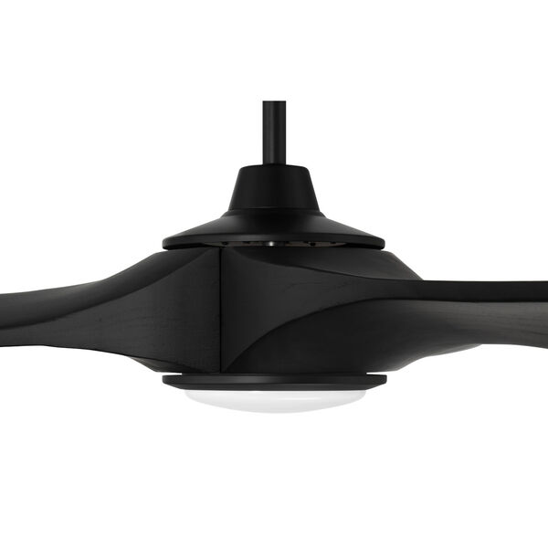 Envy Flat Black 60-Inch LED Ceiling Fan, image 3