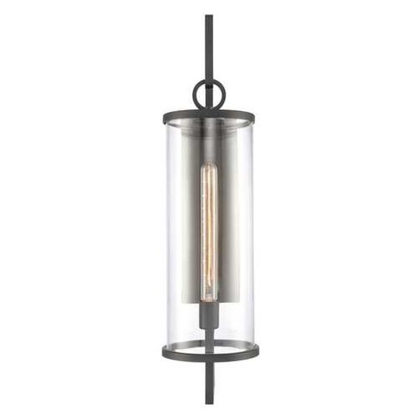 Hopkins Charcoal Black One-Light Outdoor Wall Sconce, image 3